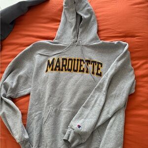 Champion Heather Gray Athletic Hoodie